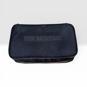 Dior Backstage Black Cosmetics Make-up Accessory Toiletry Bag